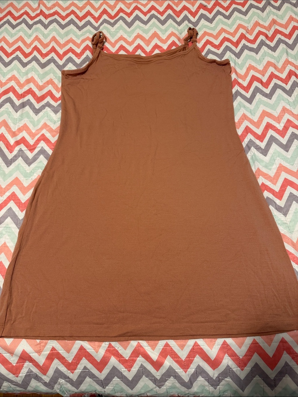 Wool& roam cami slip in vintage rose